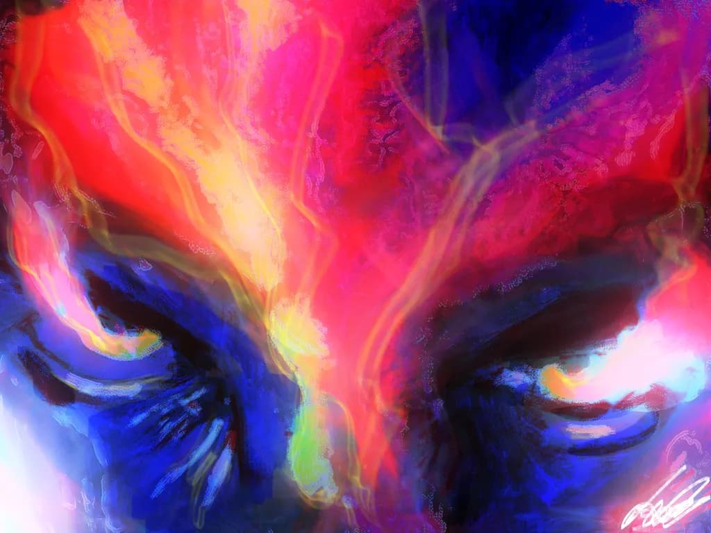 Fiery Gaze