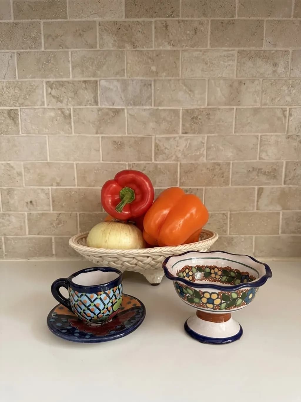Geometric Ceramic Tableware