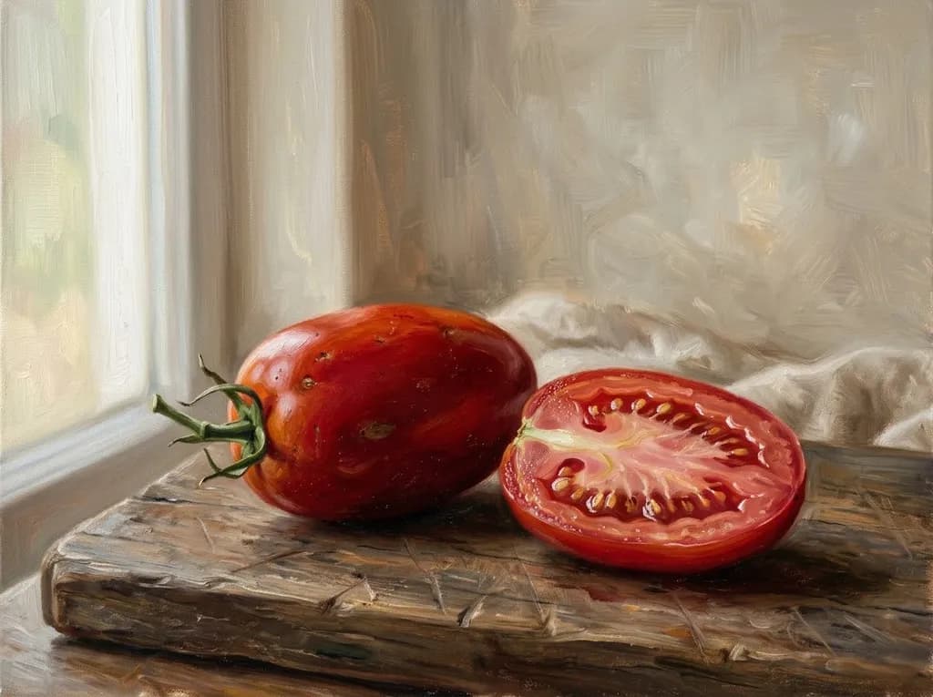 Windowlit Tomatoes