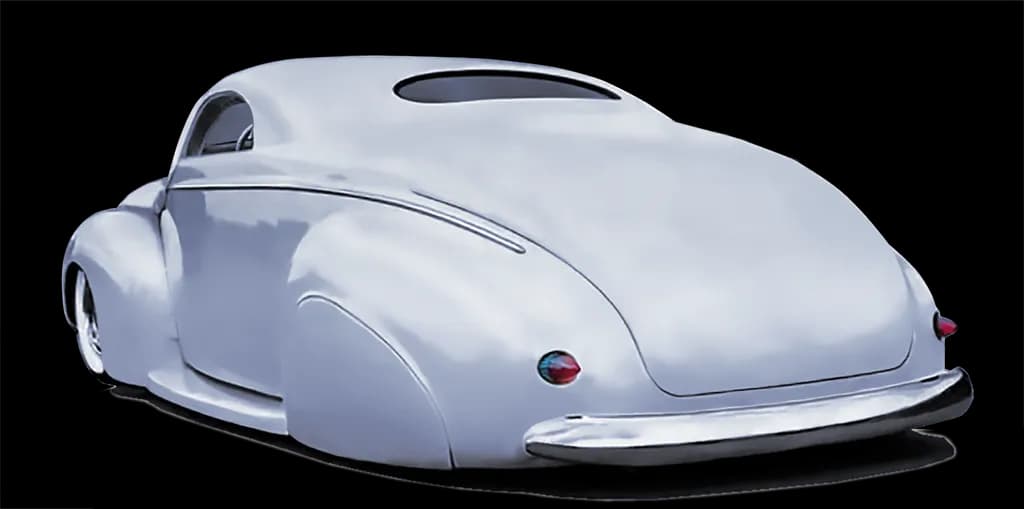 Silver Streamline Coupe