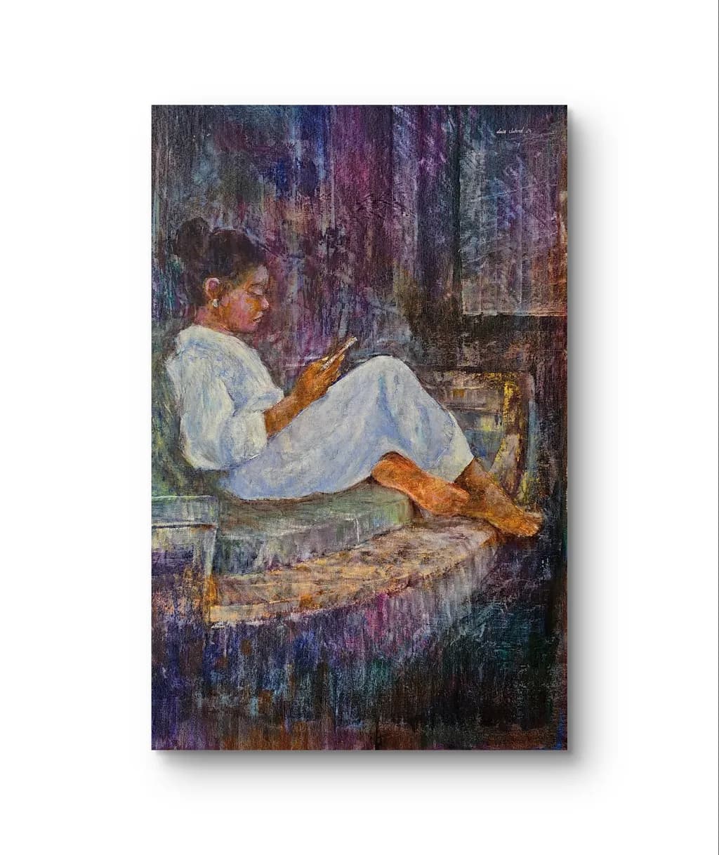 Reading in the Studio