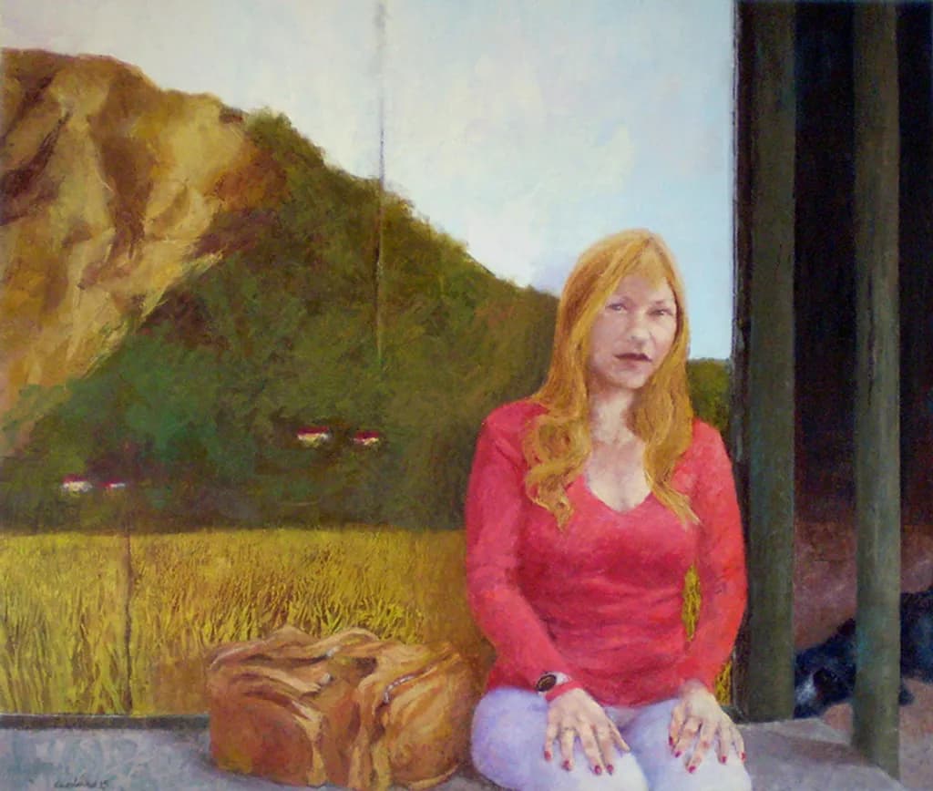 Mountain Window Portrait