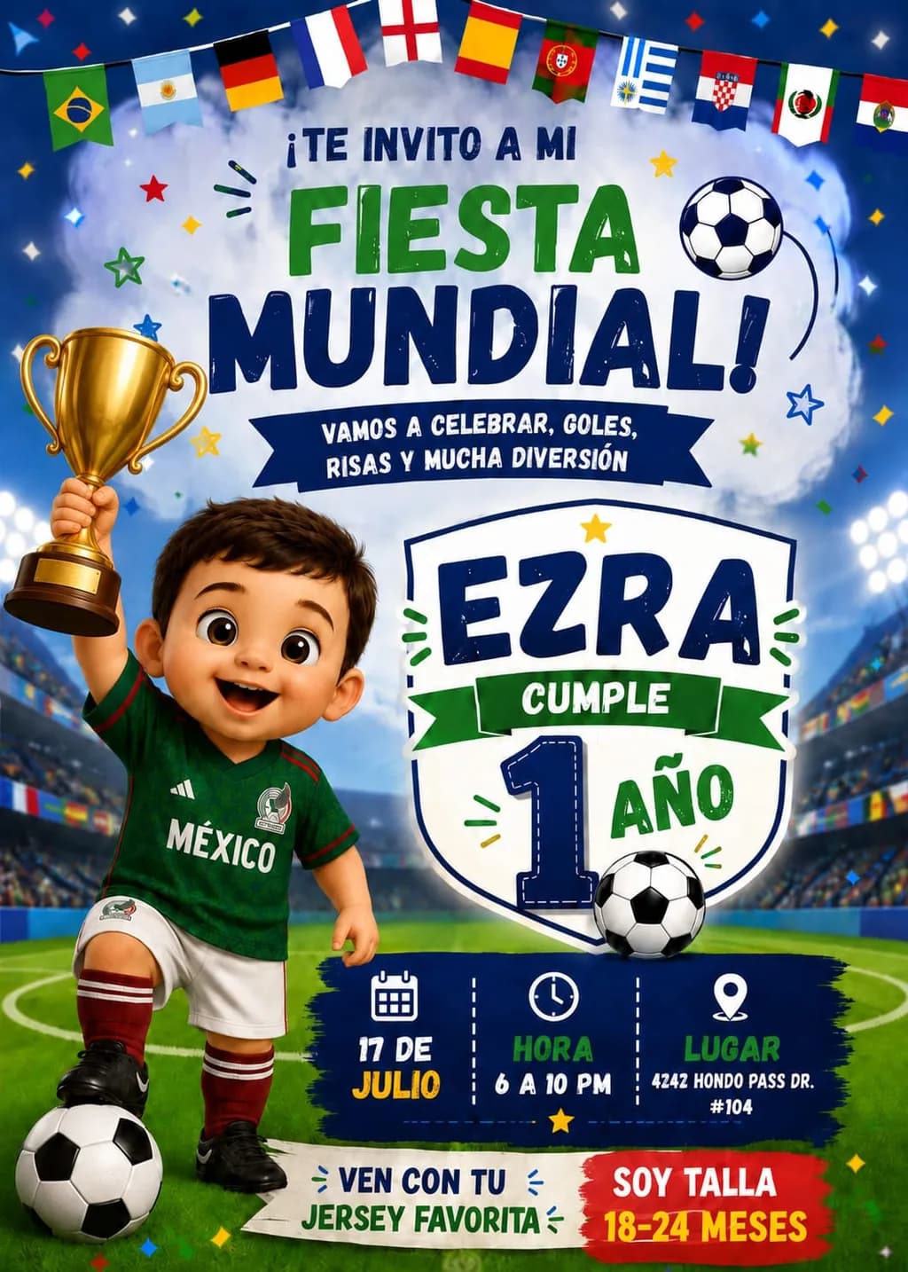 Fiesta Mundial Invitation