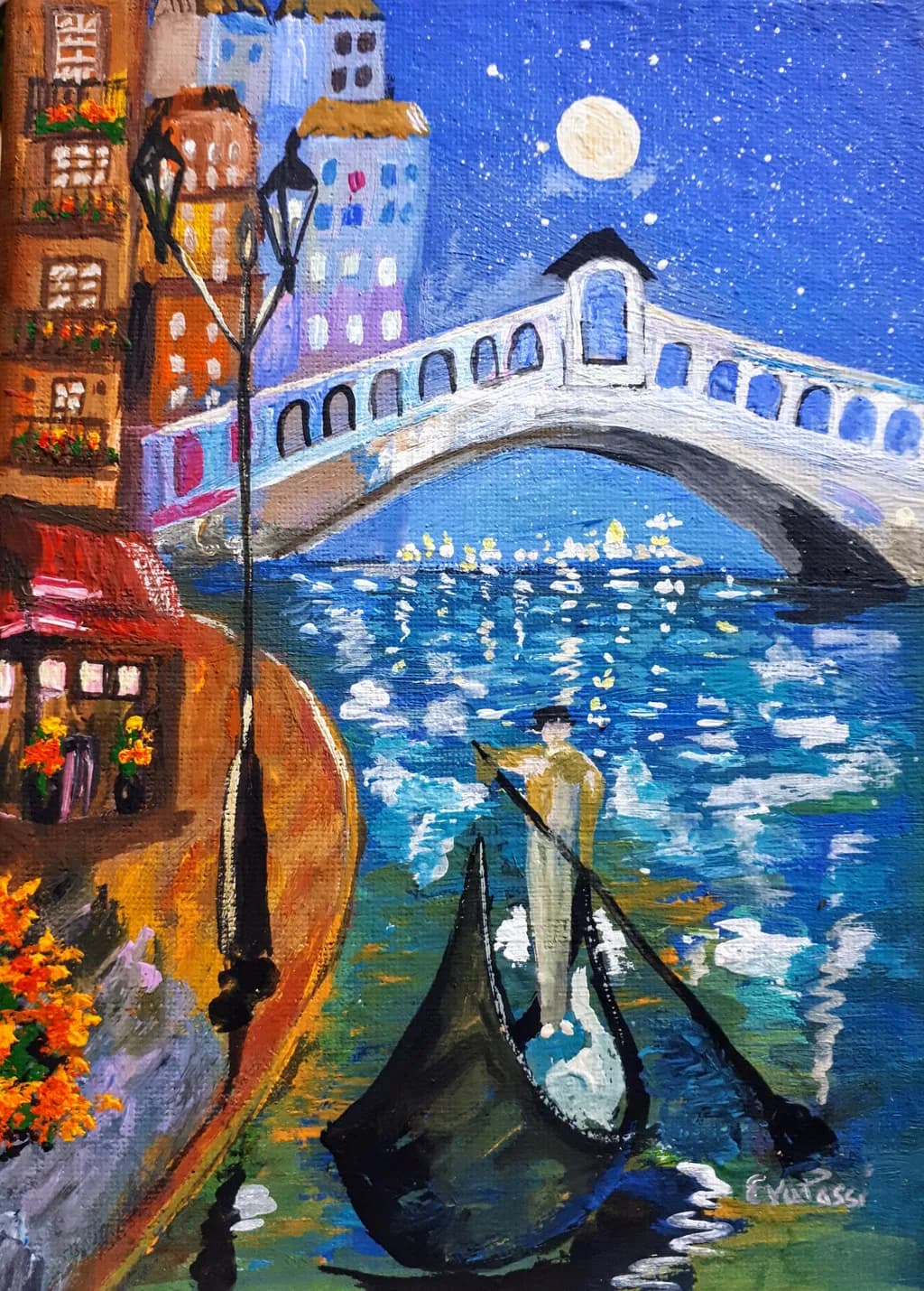 Moonlit Gondola