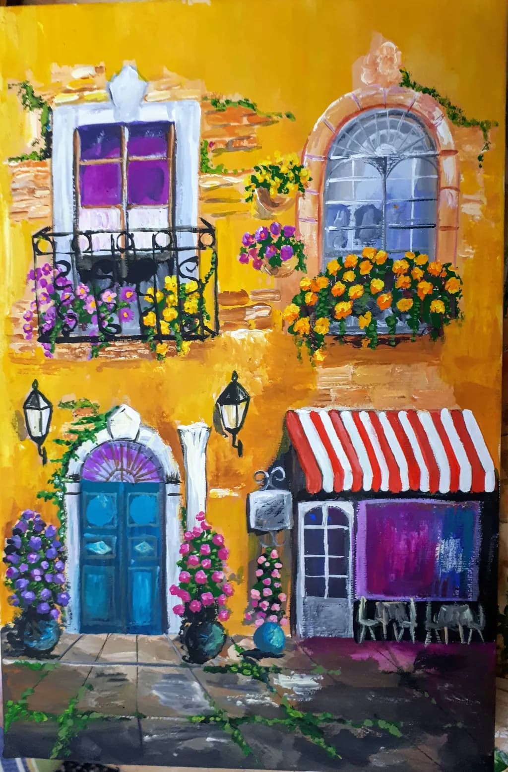 Sunlit Courtyard