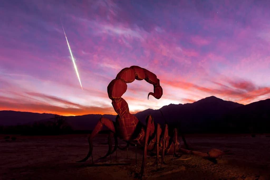 Fireball Over Scorpion