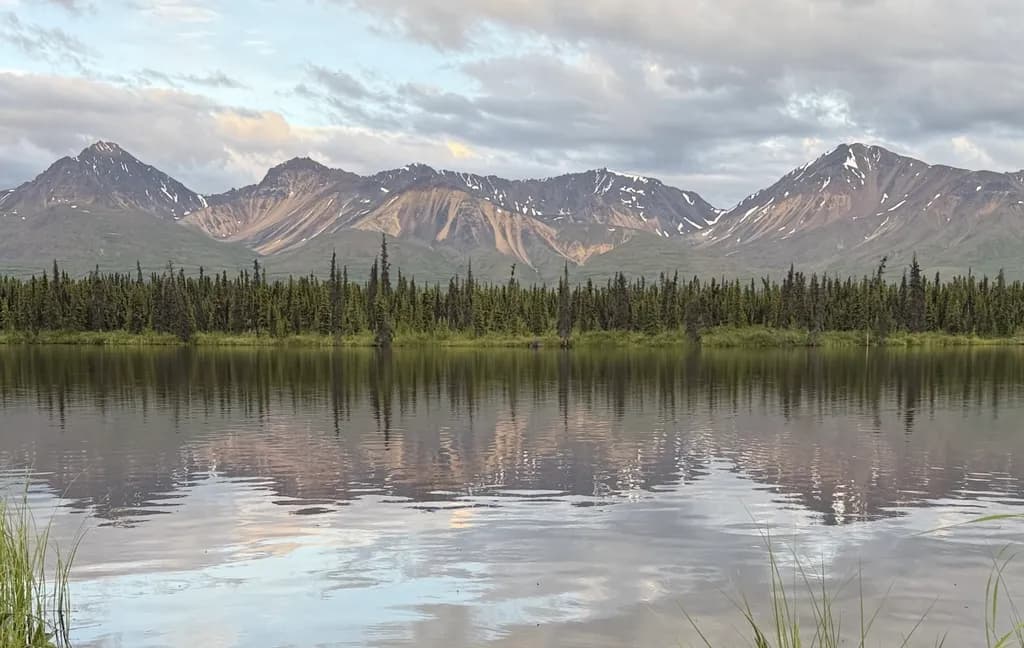 Alaska Mountain Reflection