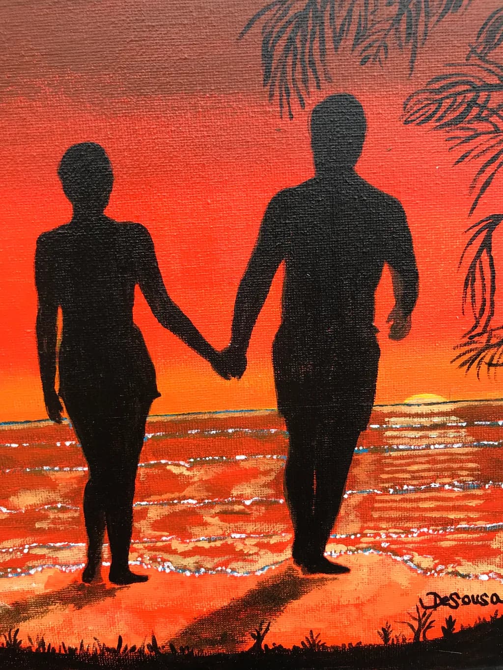 Lovers on the Beach