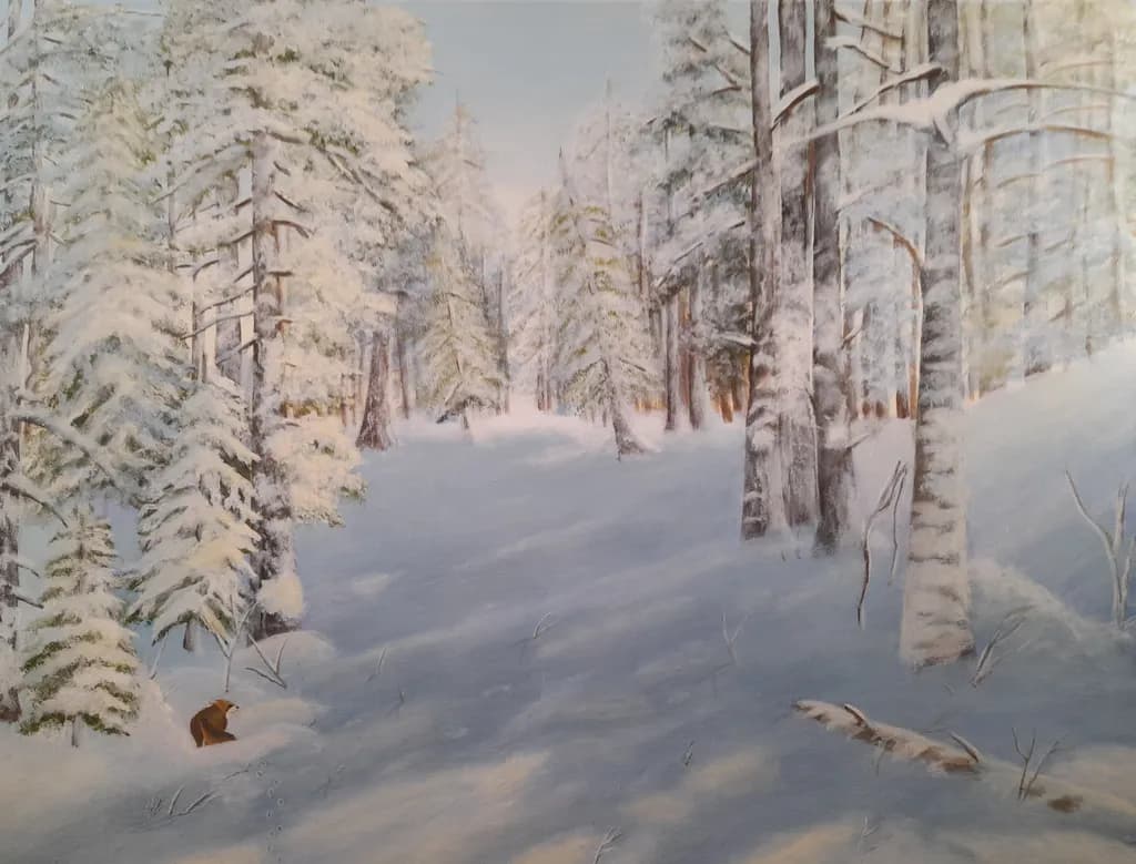 Winter's Quiet Path