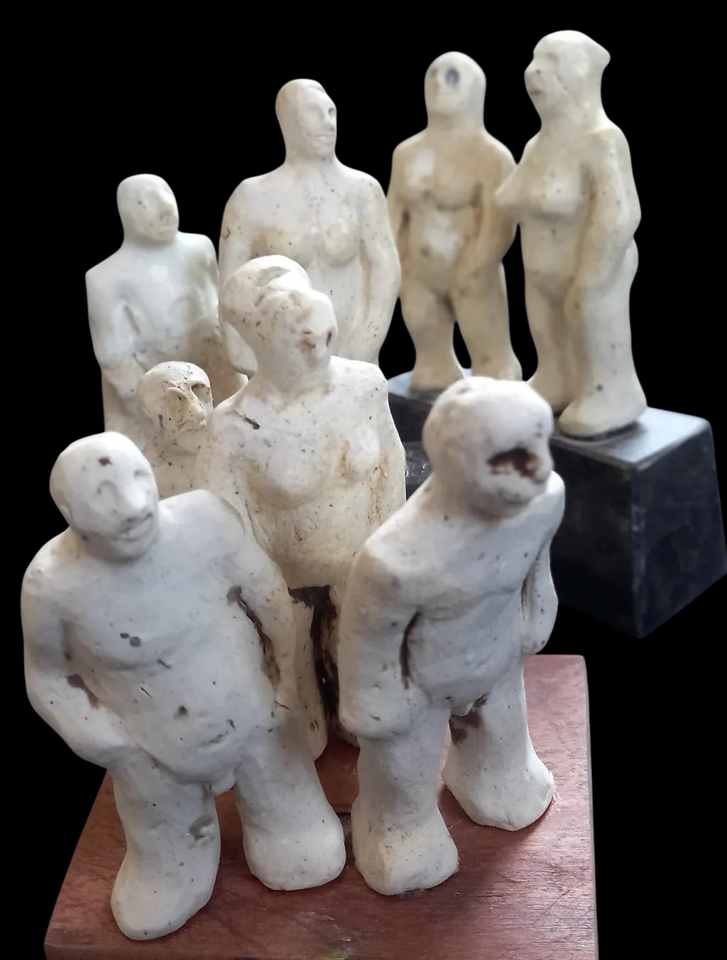 Stone Human Figures Group