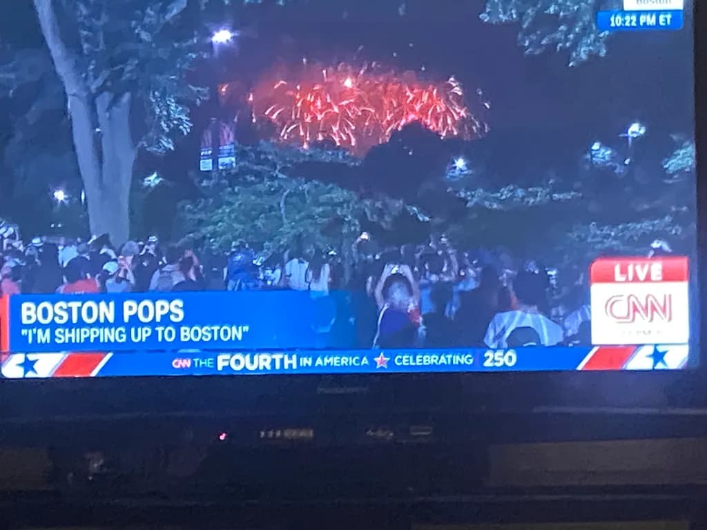Boston Fireworks Celebration
