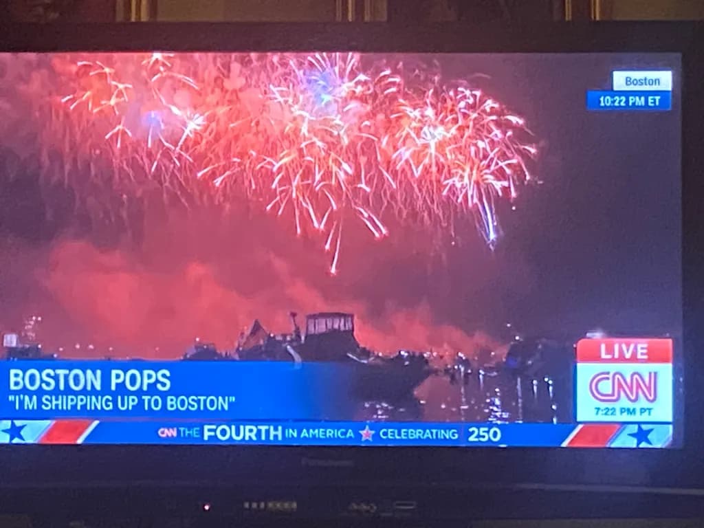 Boston Fireworks Night