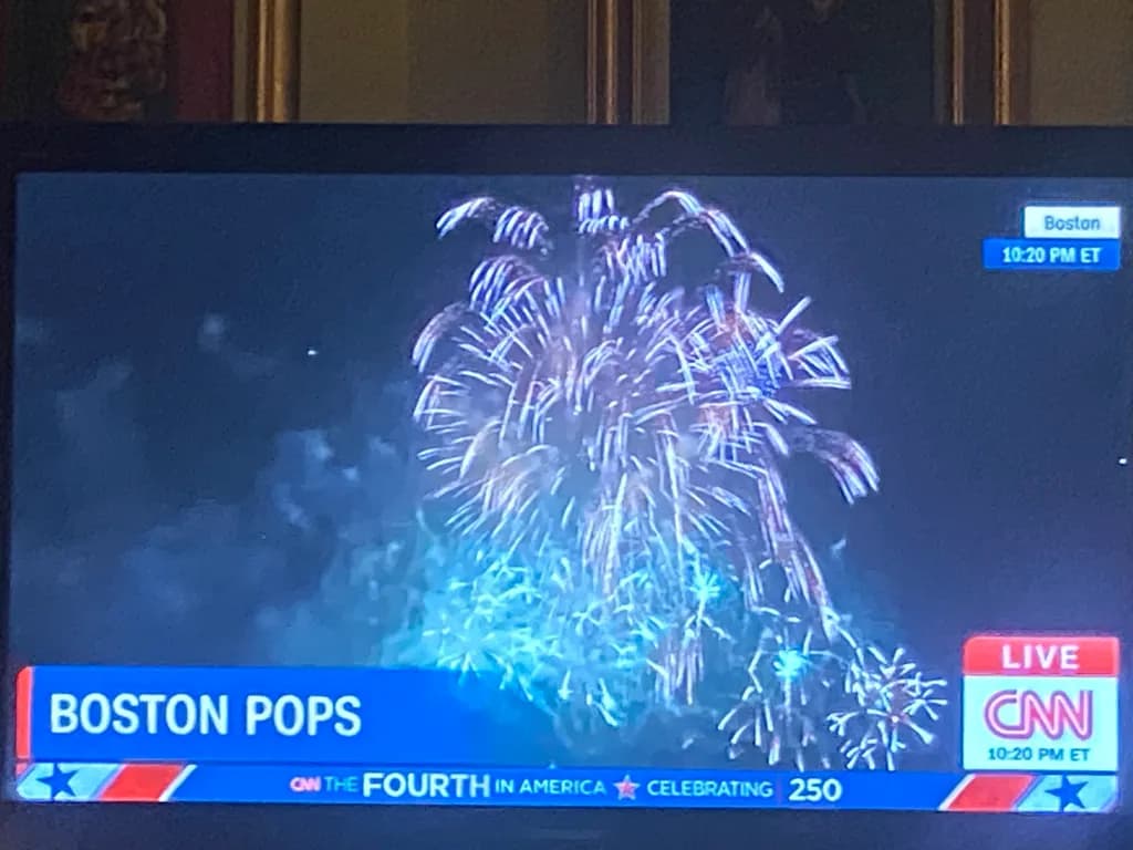 Boston Fireworks Night