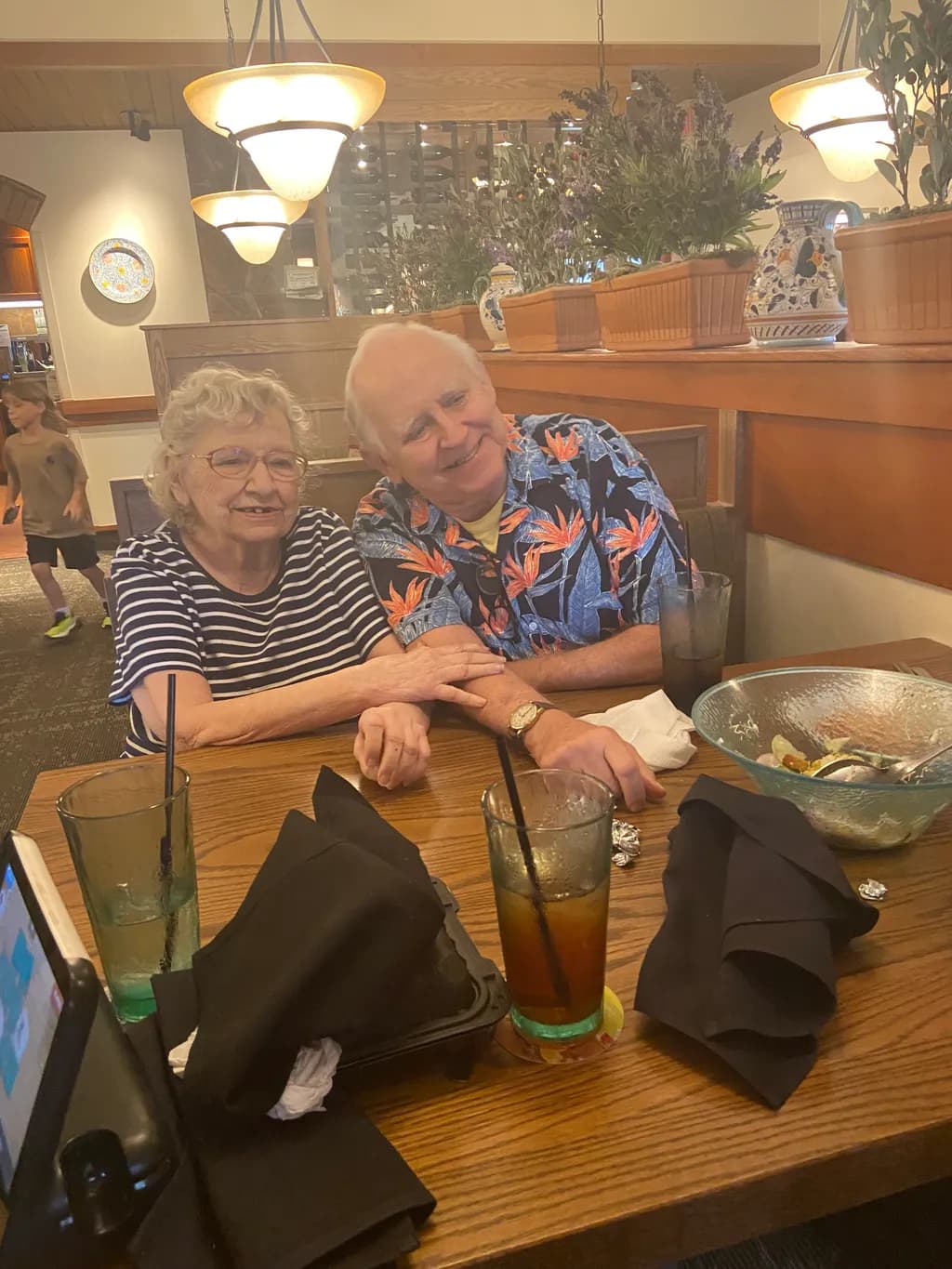 Restaurant Love Moment
