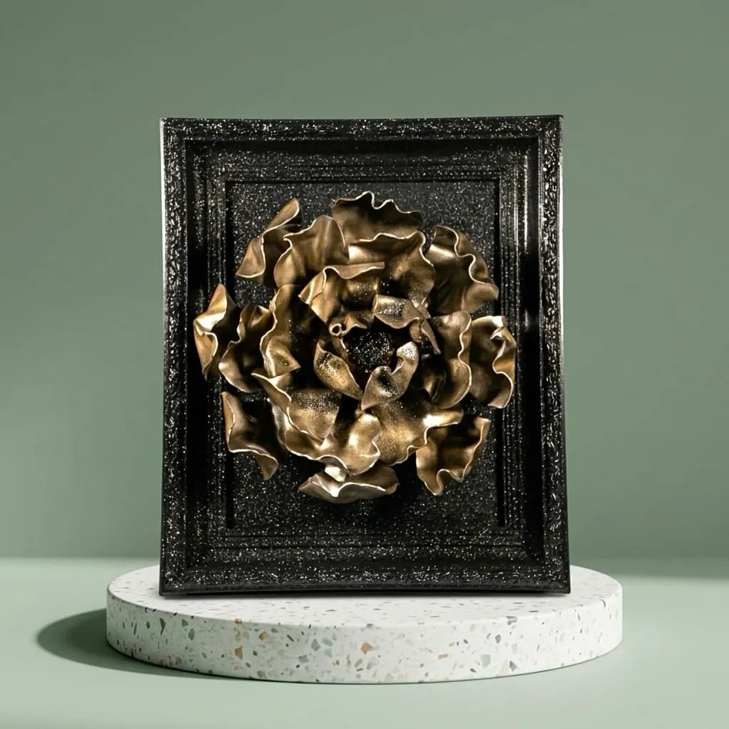 Golden Bloom Relief