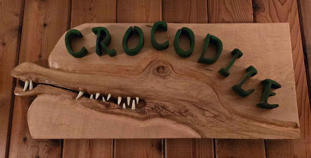 Woodland Crocodile