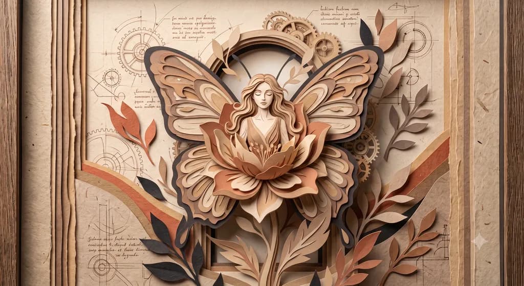 Blooming Butterfly Woman