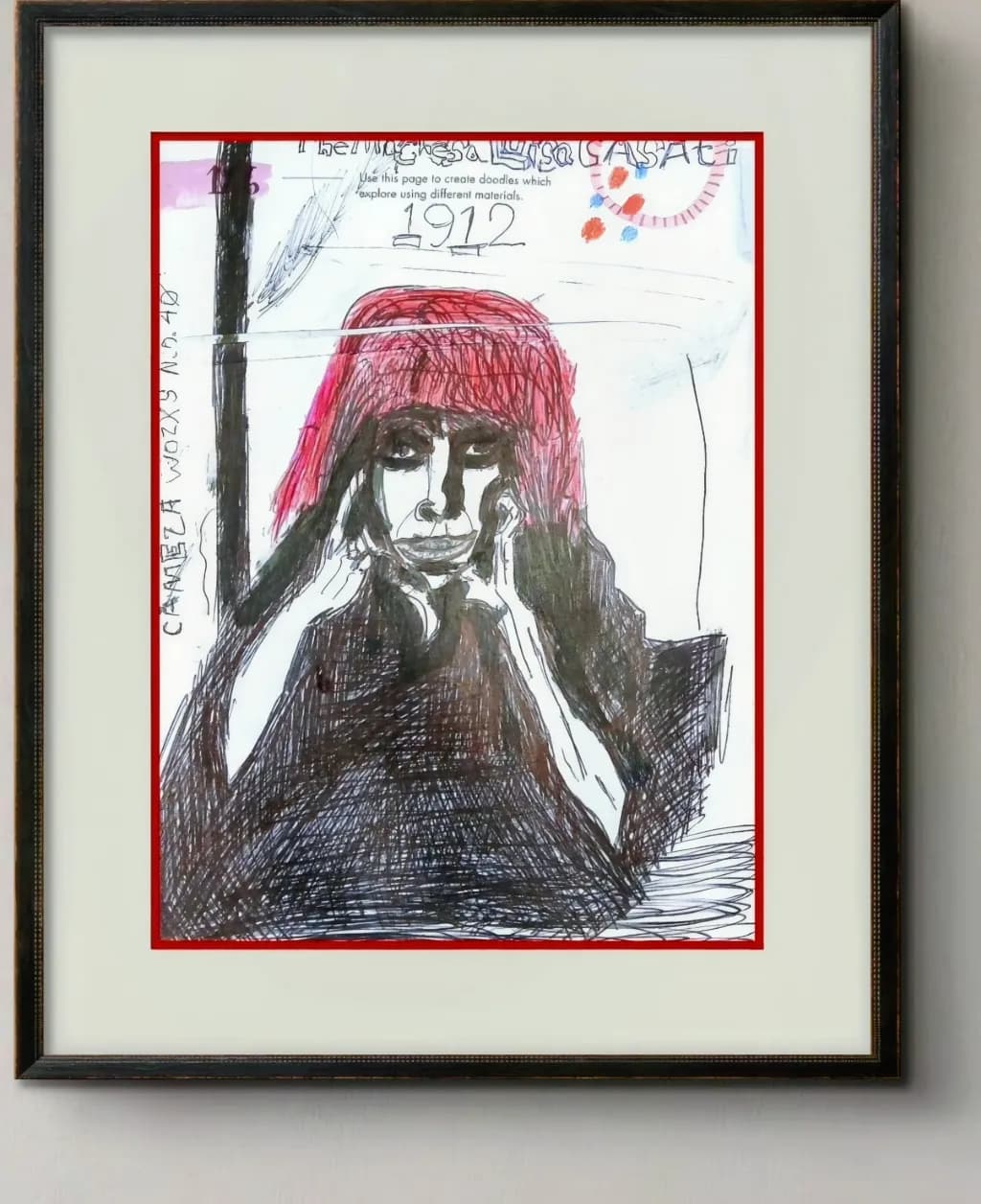 Red Veil Contemplation