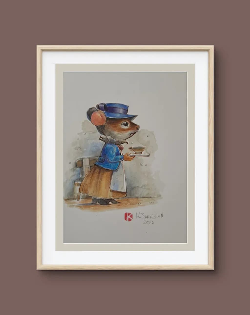 Tea Time Mouse