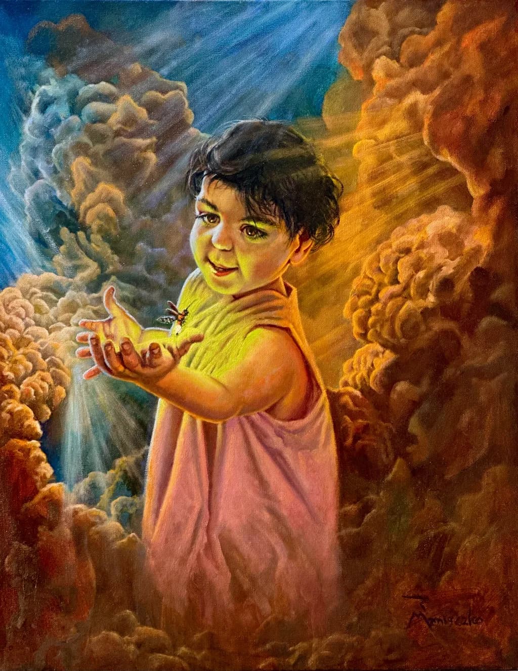 Child in Clouds