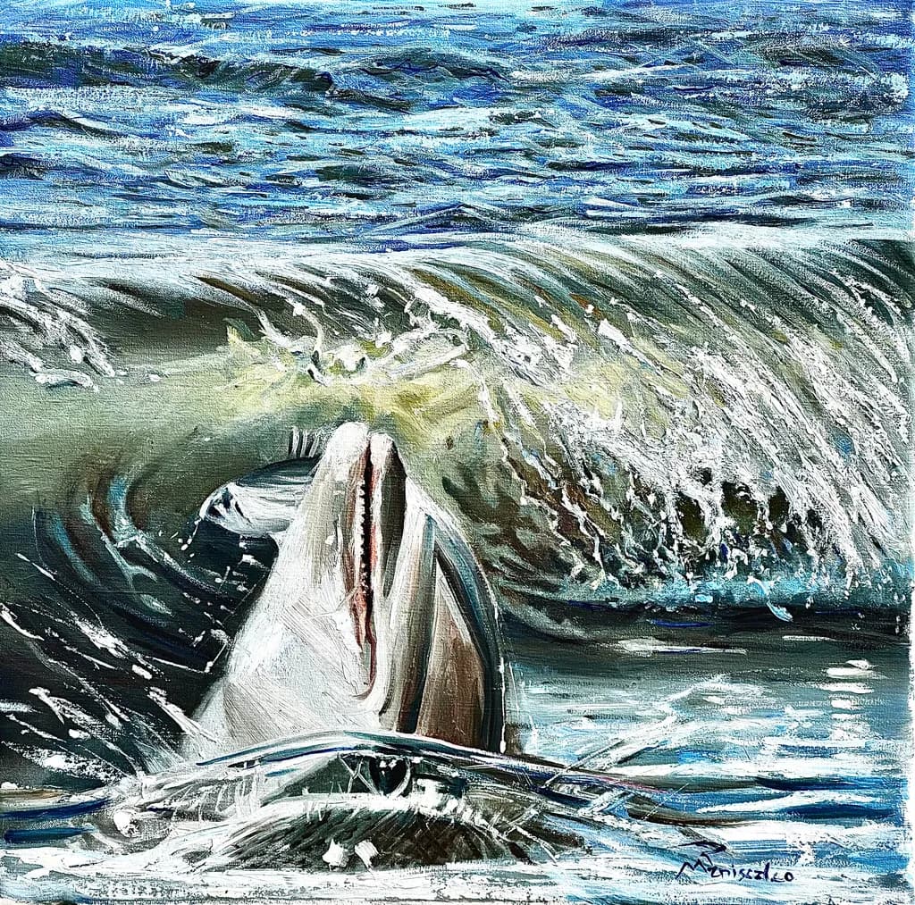Shark in Surf