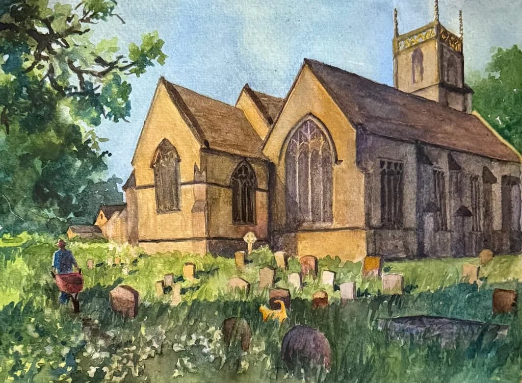 Churchyard Afternoon