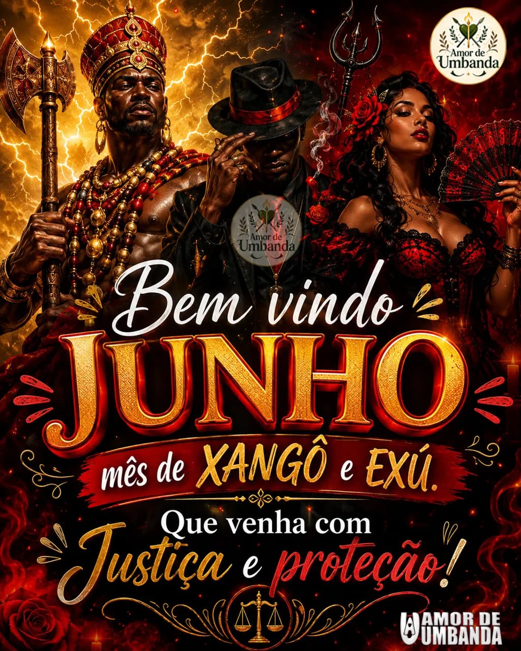 Junho: Xangô & Exú