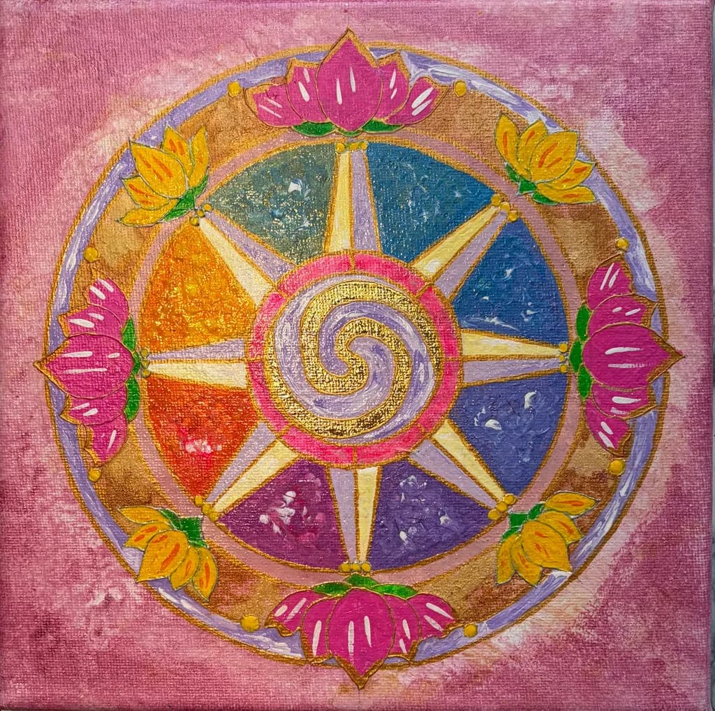 Celestial Lotus Compass