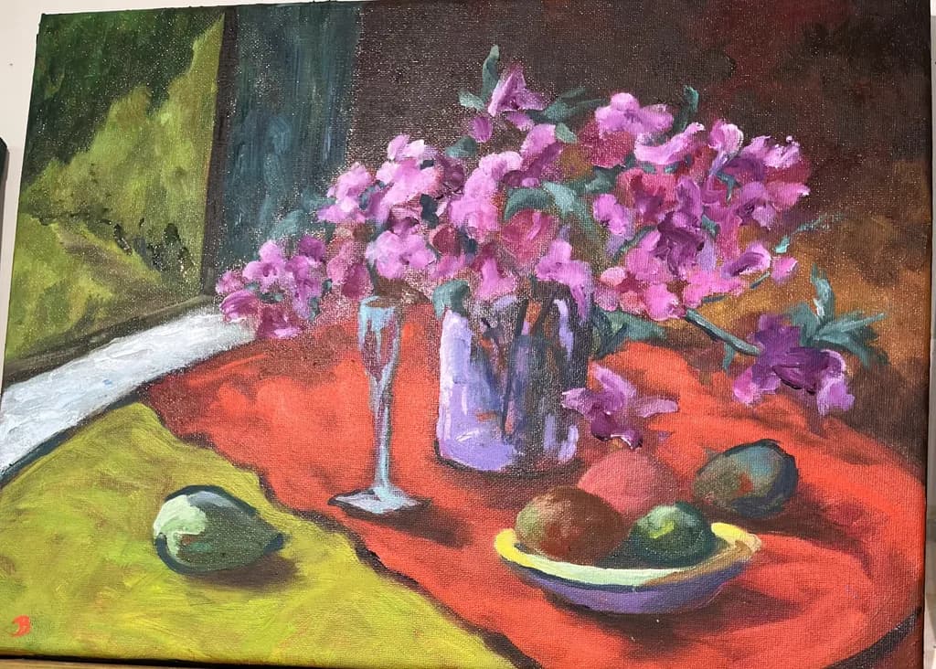Pink Blossoms Stilllife