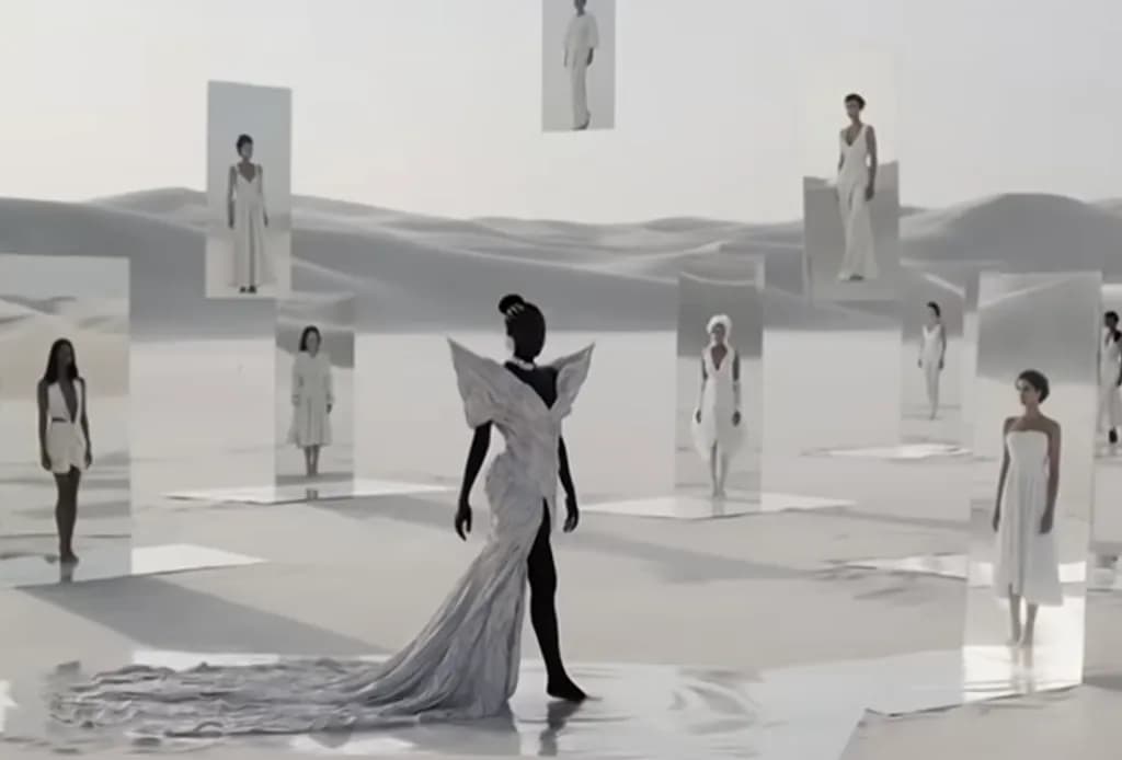 Reflections in White