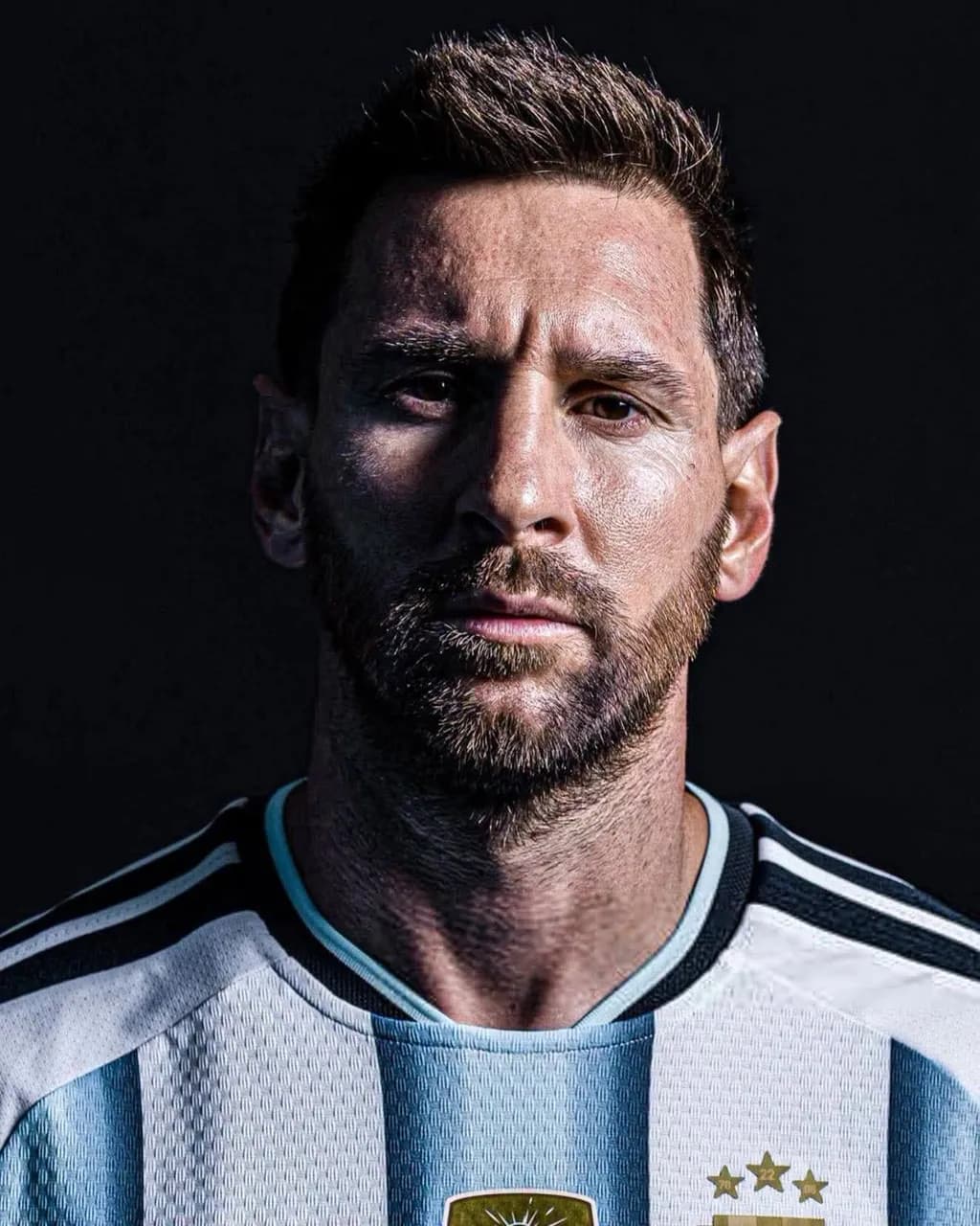 Intensity in Blue and White
