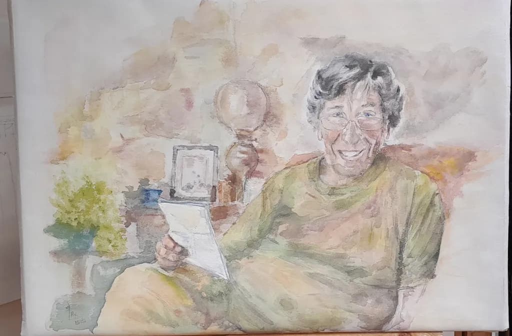 Mum Relaxed Portrait