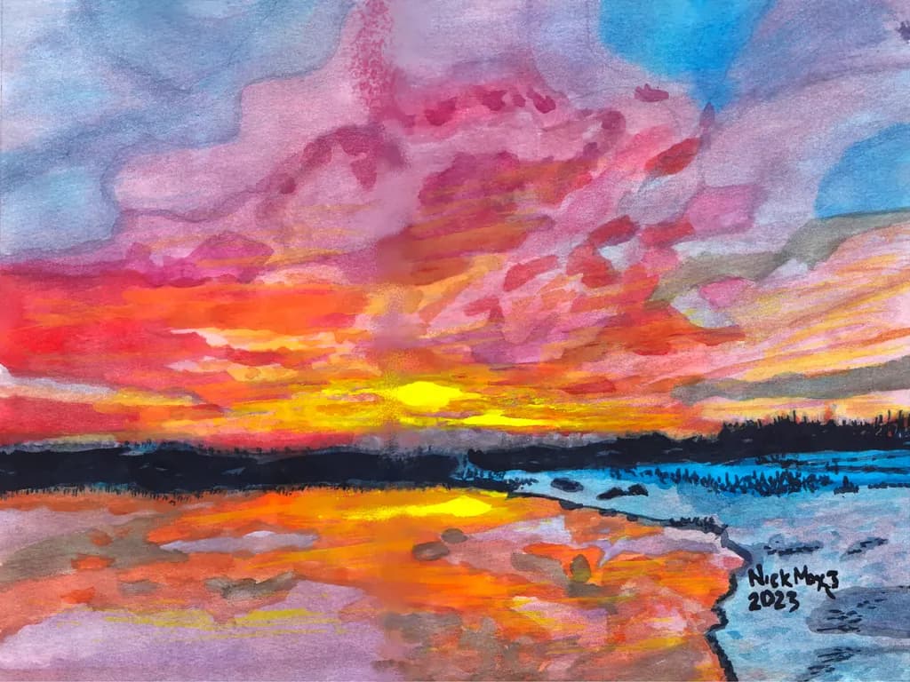 Winter Sunset