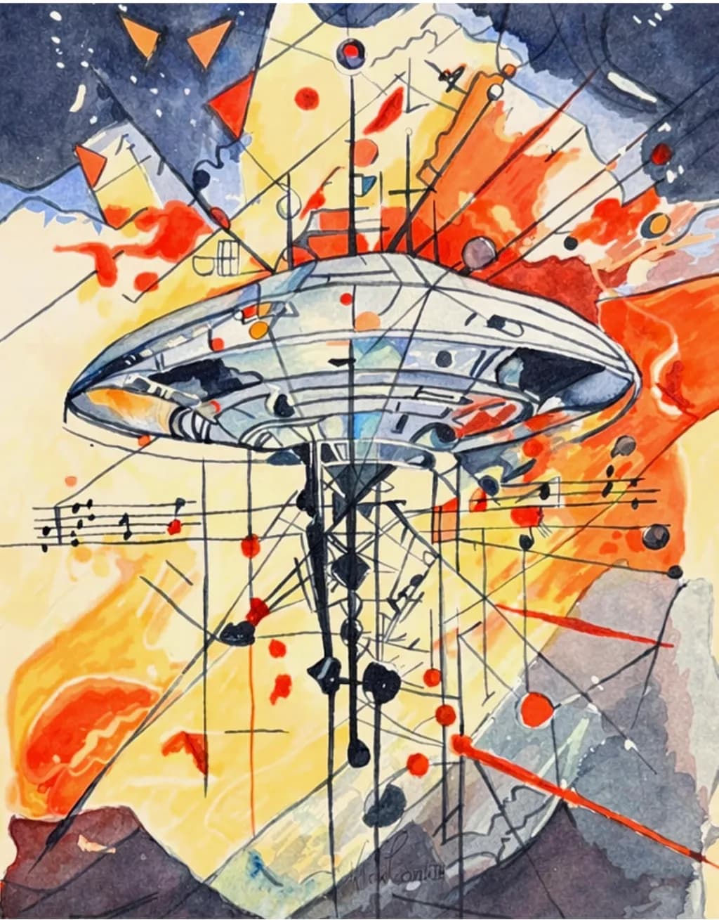Space Needle Dynamics