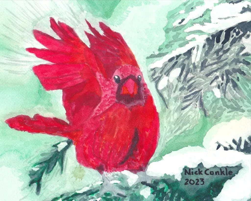 Winter Cardinal