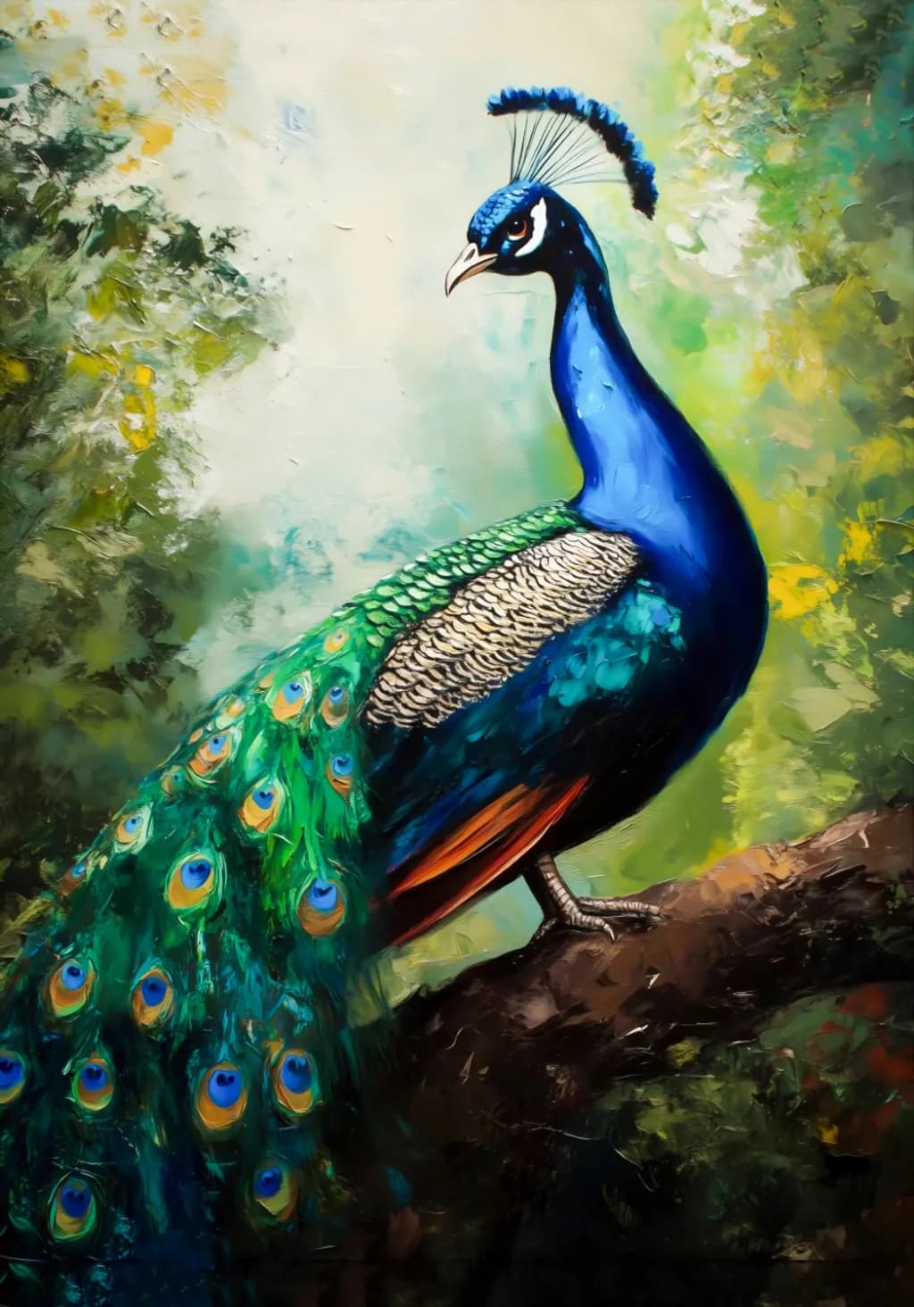 Peacock Perch