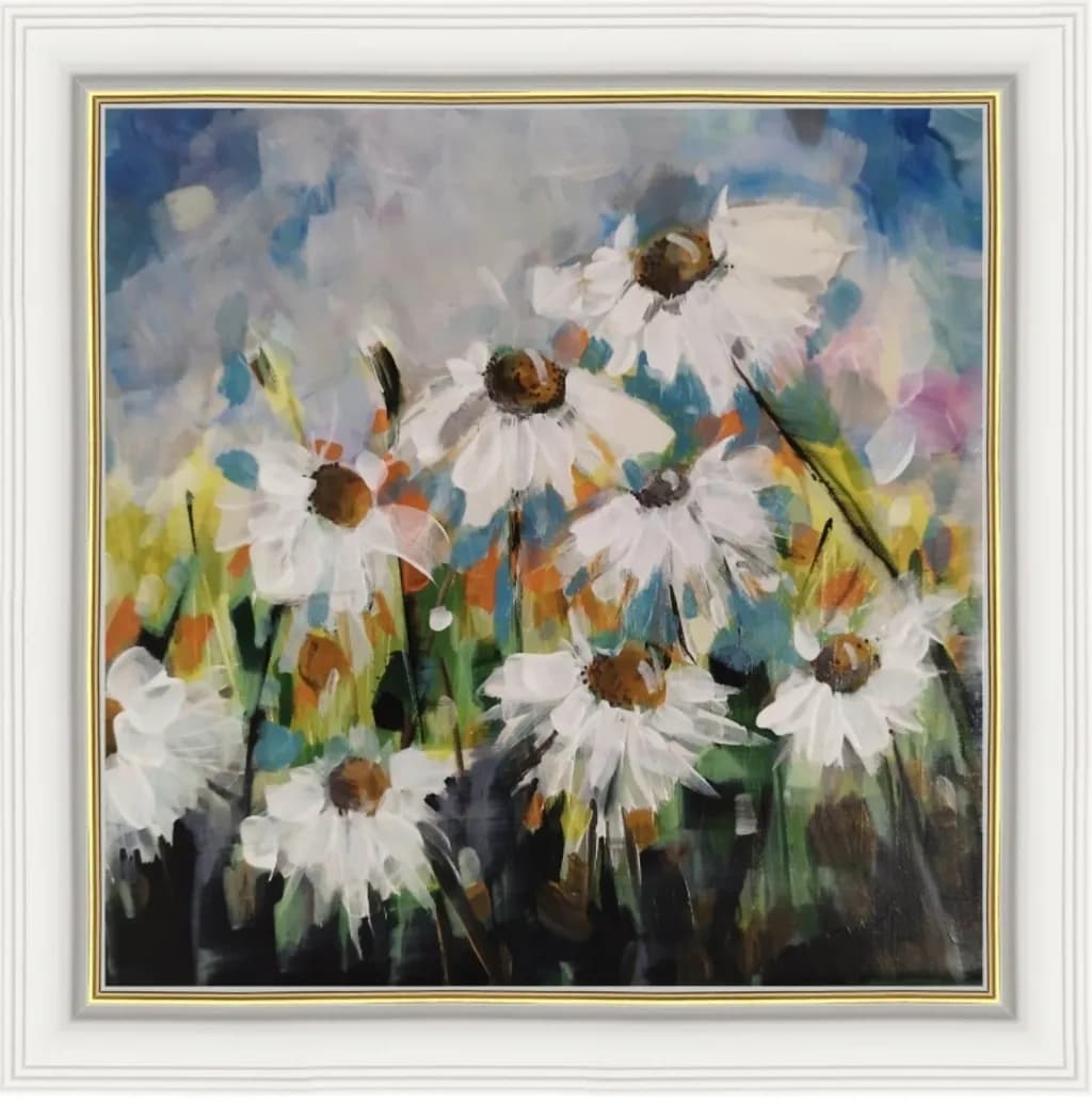 Sunlit Daisies