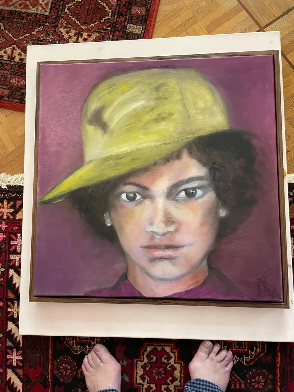 Yellow Hat Gaze