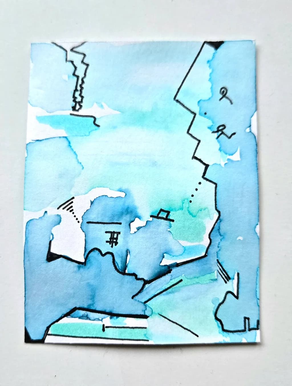 Blue Contours