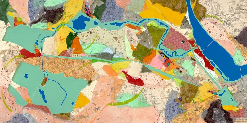 Emerald Necklace Collage