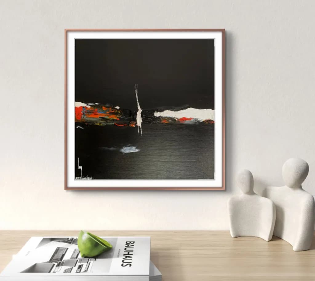 Abstract Horizon Line