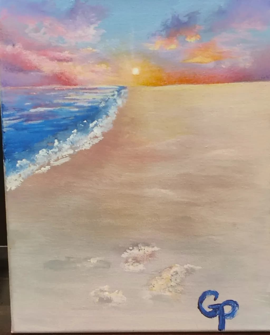 Sunlit Shoreline