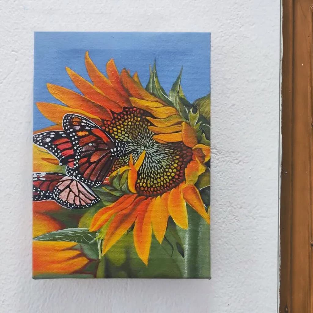Sunflower Embrace