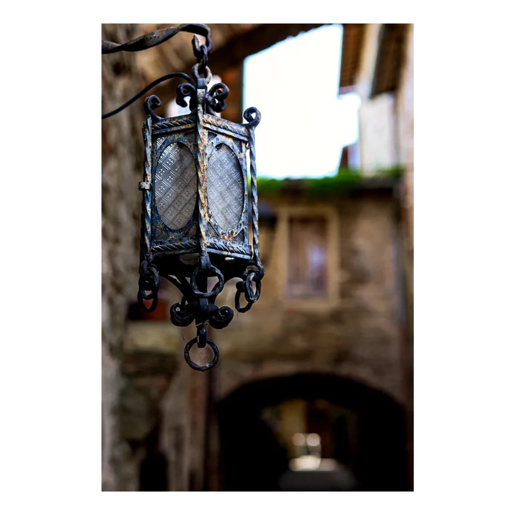 Rustic Iron Lantern
