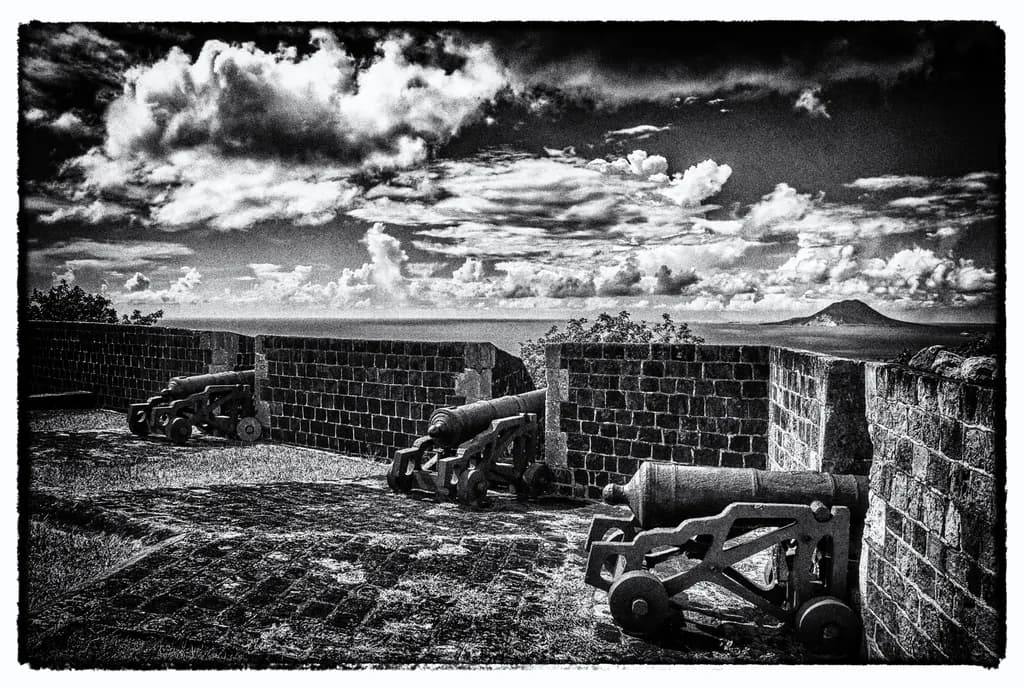 St Kitts Cannons View
