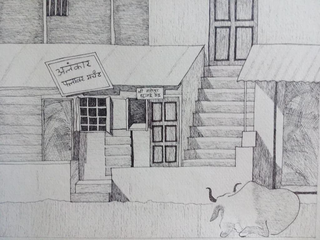 Quiet Street Corner