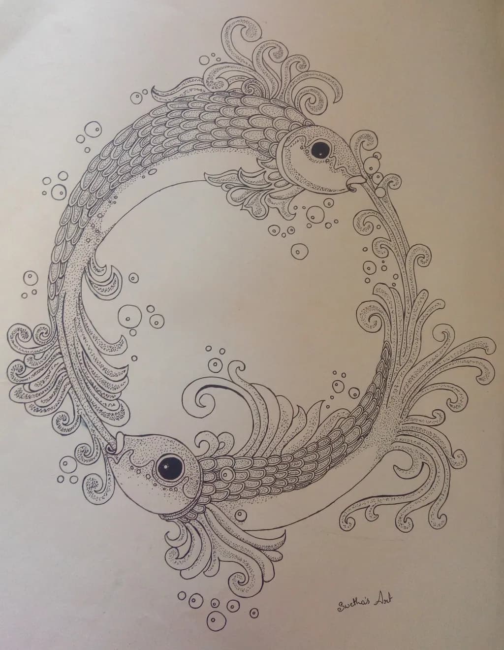 Circle of Koi