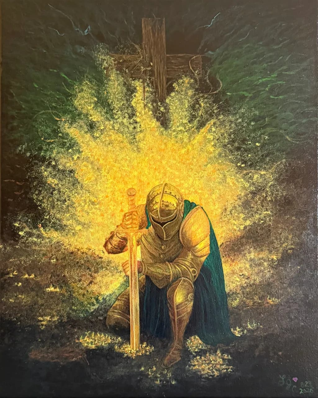 Knight in Radiant Light