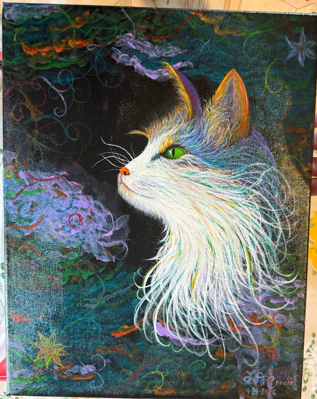 Emerald-Eyed Cat