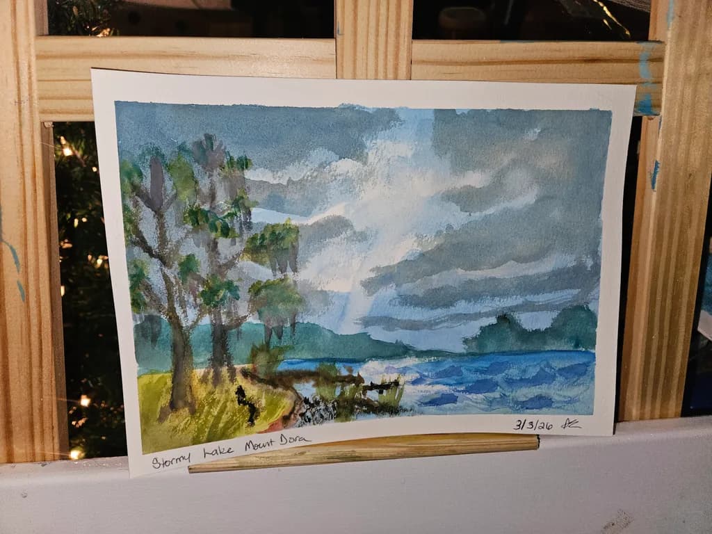 Stormy Lake Mount Dora